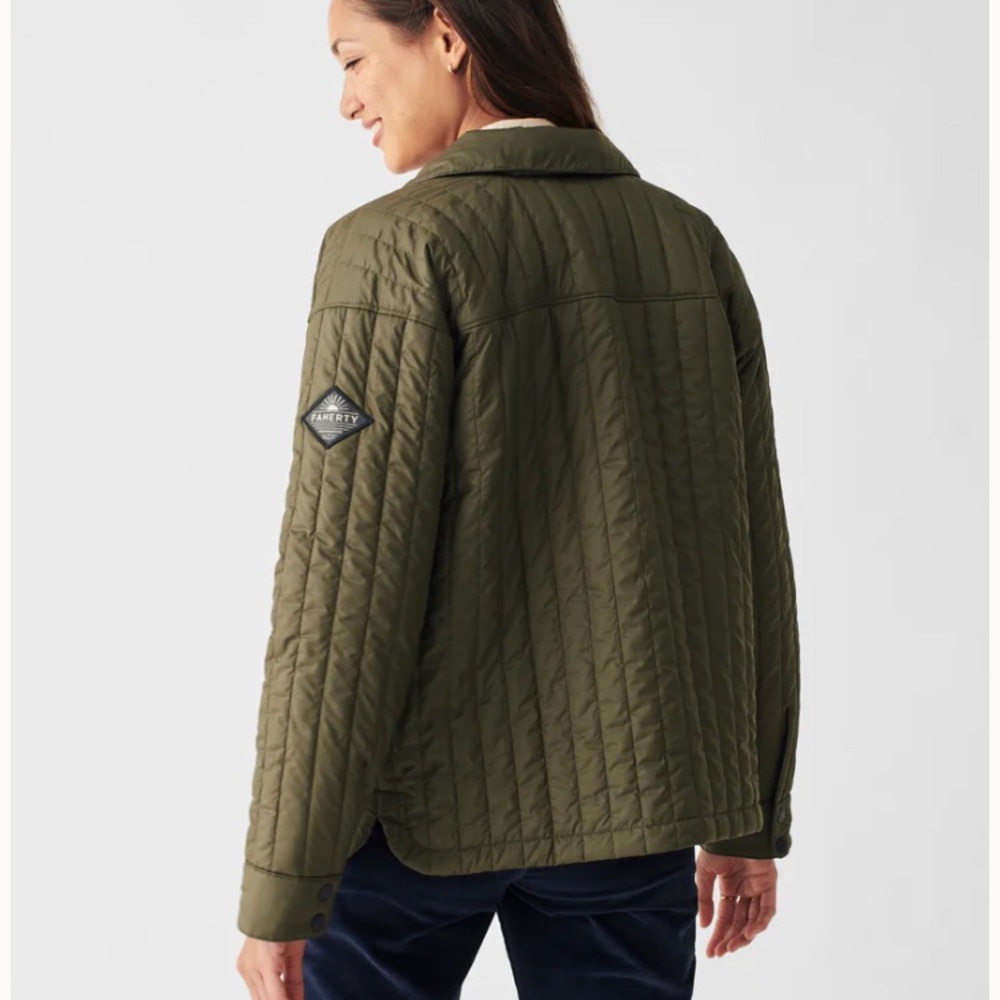 Faherty Atmosphere Jacket NWOT. Beautiful! Size S never worn. Tag is missing - Picture 5 of 8